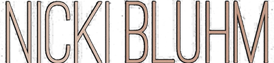 Nicki Bluhm Logo